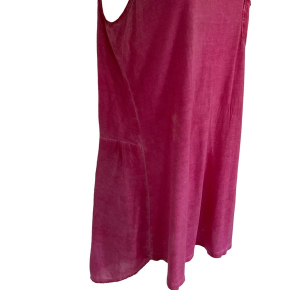 AG Adriano Goldschmied Jersey Knit Tank Top Tee Shirt PINK NWT M - Picture 4 of 9